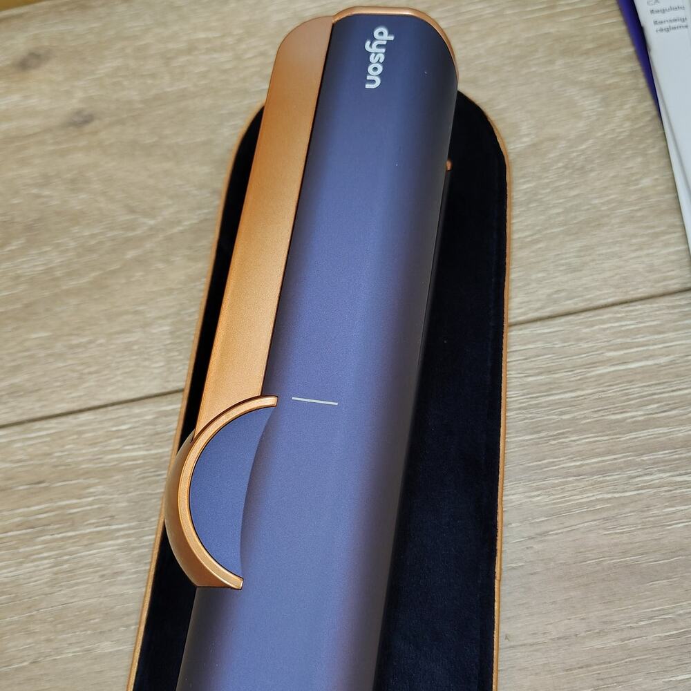 Dyson Airstrait Hair Straightener Dryer Prussian Blue Copper Excellent Condition - Picture 6 of 11